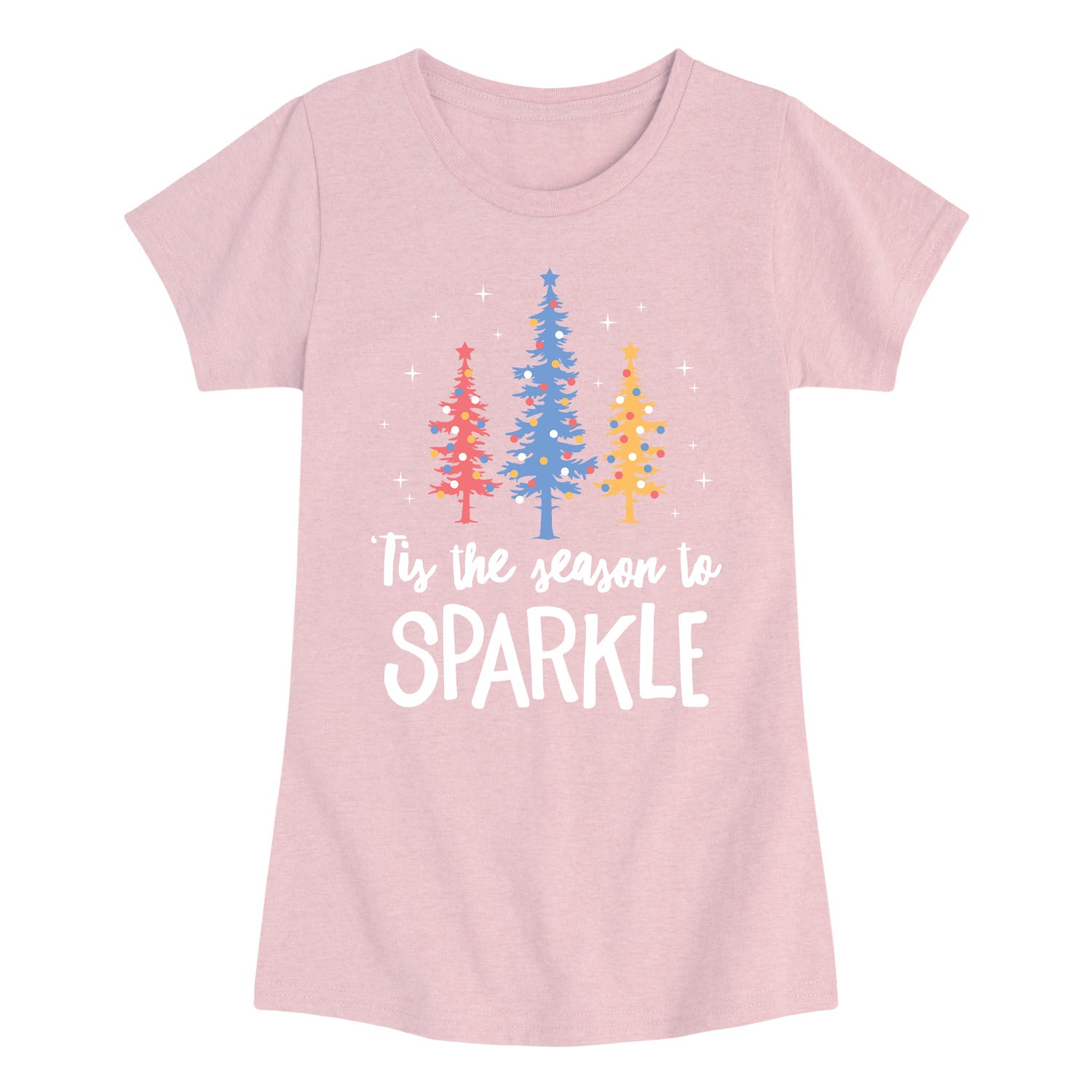 Instant Message - Season to Sparkle - Youth Girls Short Sleeve T-shirt - Image 3