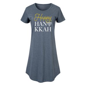 Instant Message - Happy Hanukkah -  Ladies Any Way Dress