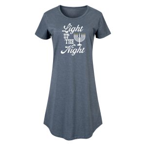 Instant Message - Light Up The Night Menora - Ladies Any Way Dress