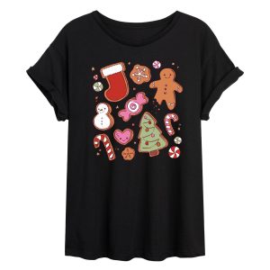 Instant Message - Kawaii Christmas Treats - Women's Graphic T-shirt