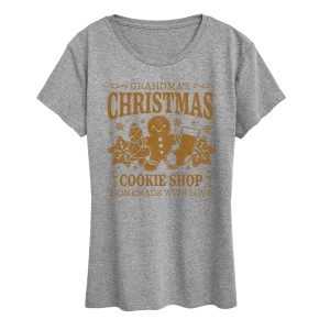 Instant Message - Grandmas Cookie Shop - Women's Short Sleeve Graphic T-shirt