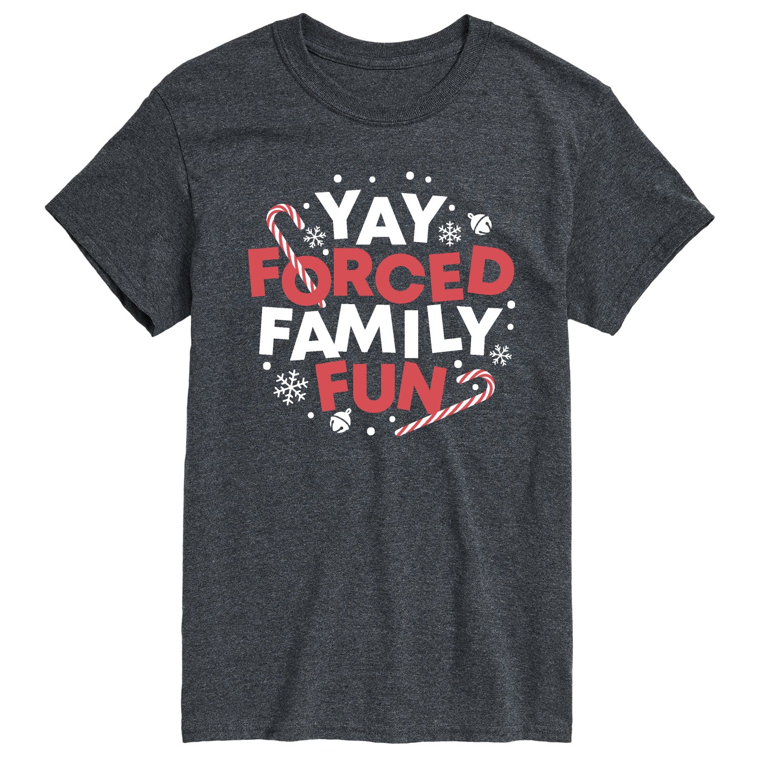 Instant Message - Yay Forced Family Fun - Men's Short Sleeve Graphic T-Shirt - Image 4