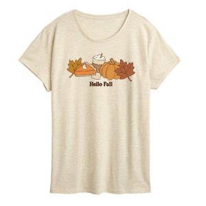 Instant Message - Hello Fall Women's Short Sleeve Graphic T-Shirt