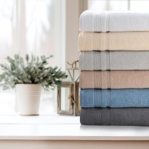 Kathy Ireland 4 Piece Zero Twist Cotton Plush Bath Towel Set by Bed Bath Fashions