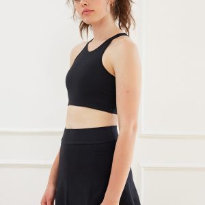 Cream Yoga Women's Evelyn skort black