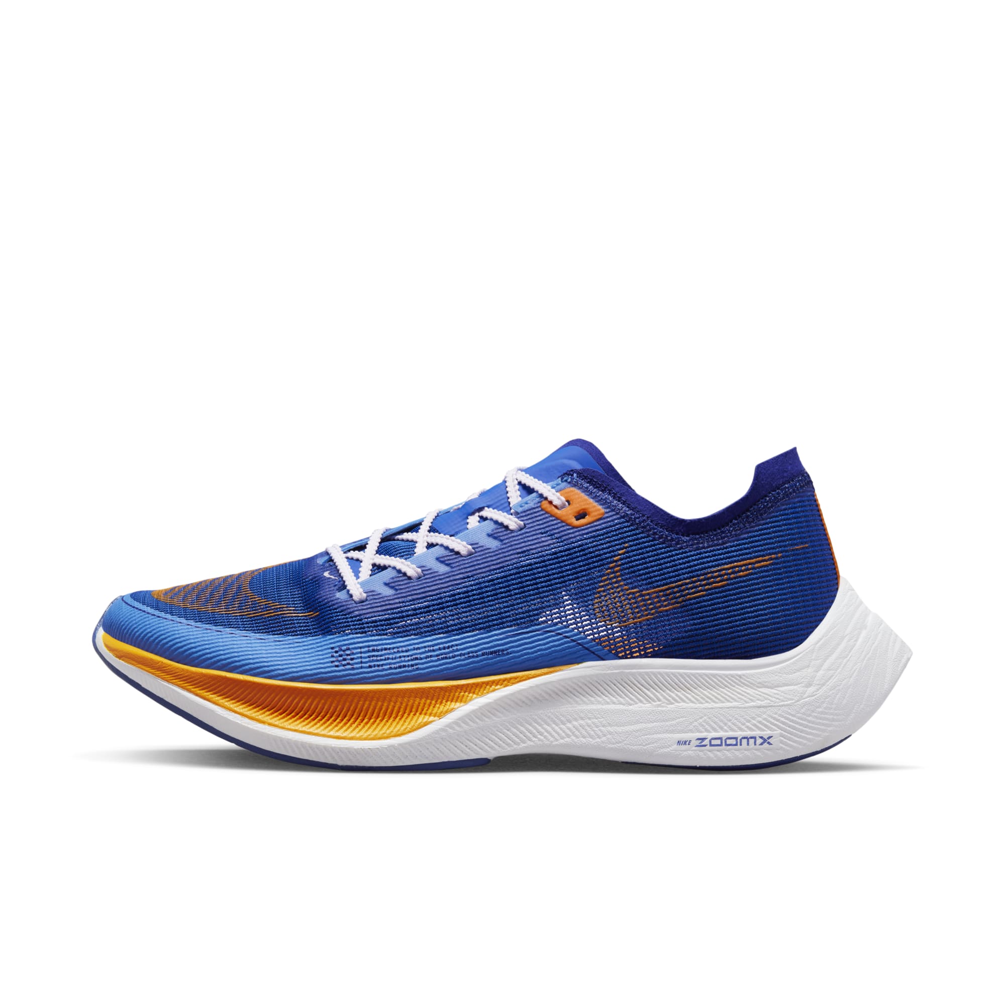 Nike Men's Zoomx Vaporfly Next% 2 'Game Royal Vivid Orange' - Fd0713-400 - Image 2