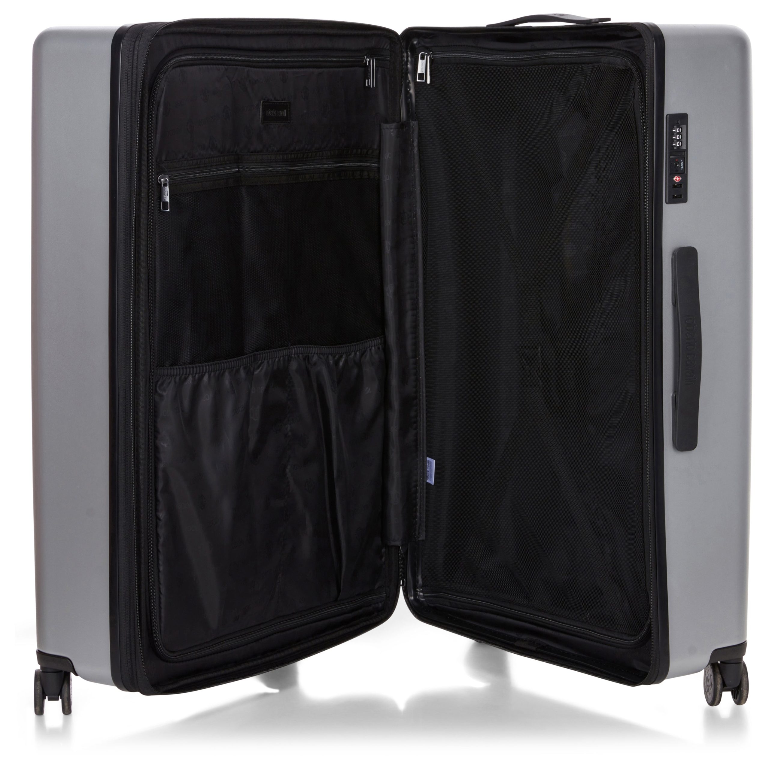 Roberto Cavalli 3 Piece Luggage Set with Expandable Hard Shell & 8 Spinner Wheels - Image 4