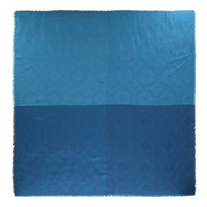 Givenchy Patchwork Silk Blend Woven Shawl