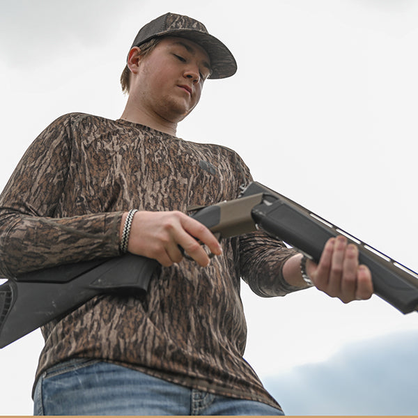 Gator Waders Performance Shirt | Mens - Mossy Oak Bottomland - Image 3