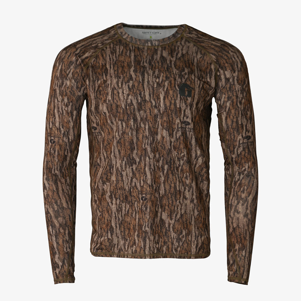 Gator Waders Performance Shirt | Mens - Mossy Oak Bottomland - Image 2