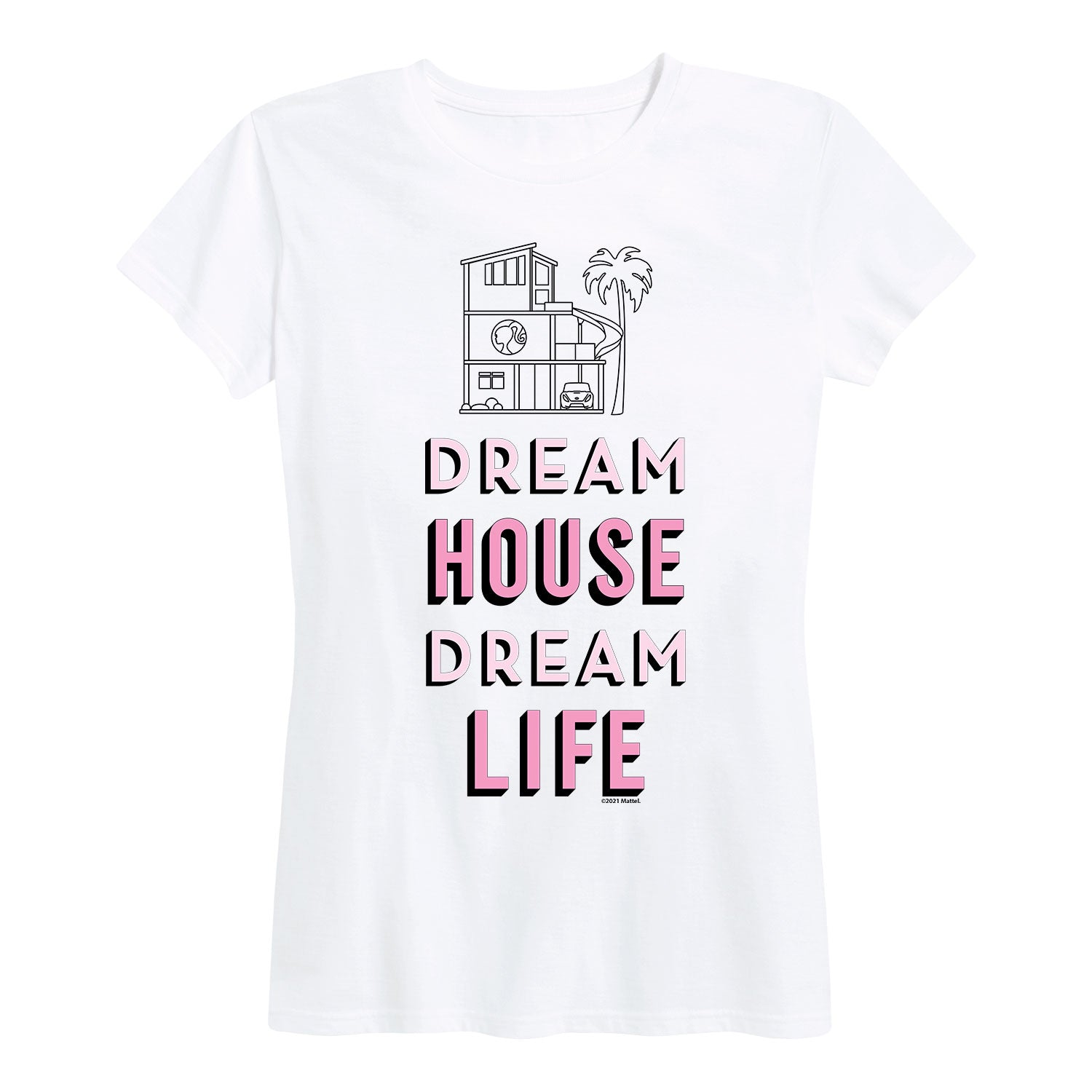 Barbie - Dream House Dream Life - Women's Short Sleeve Graphic T-Shirt