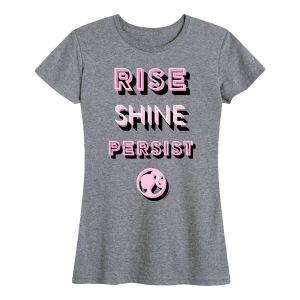 Barbie - Rise Shine Persist - Women's Short Sleeve Graphic T-Shirt