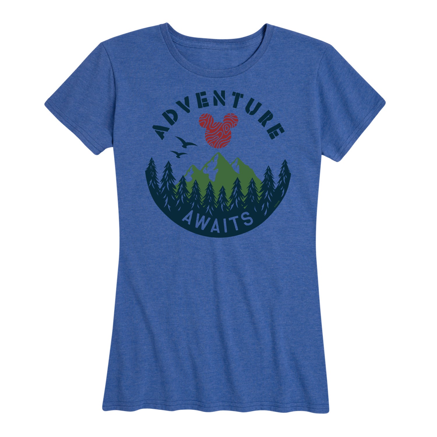 Mickey & Friends - Adventure Awaits - Women's Short Sleeve Graphic T-Shirt