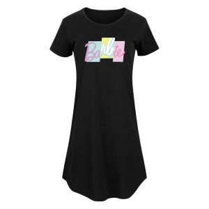 Barbie - Color Block Classic Barbie Logo - Women's Any Way Dress