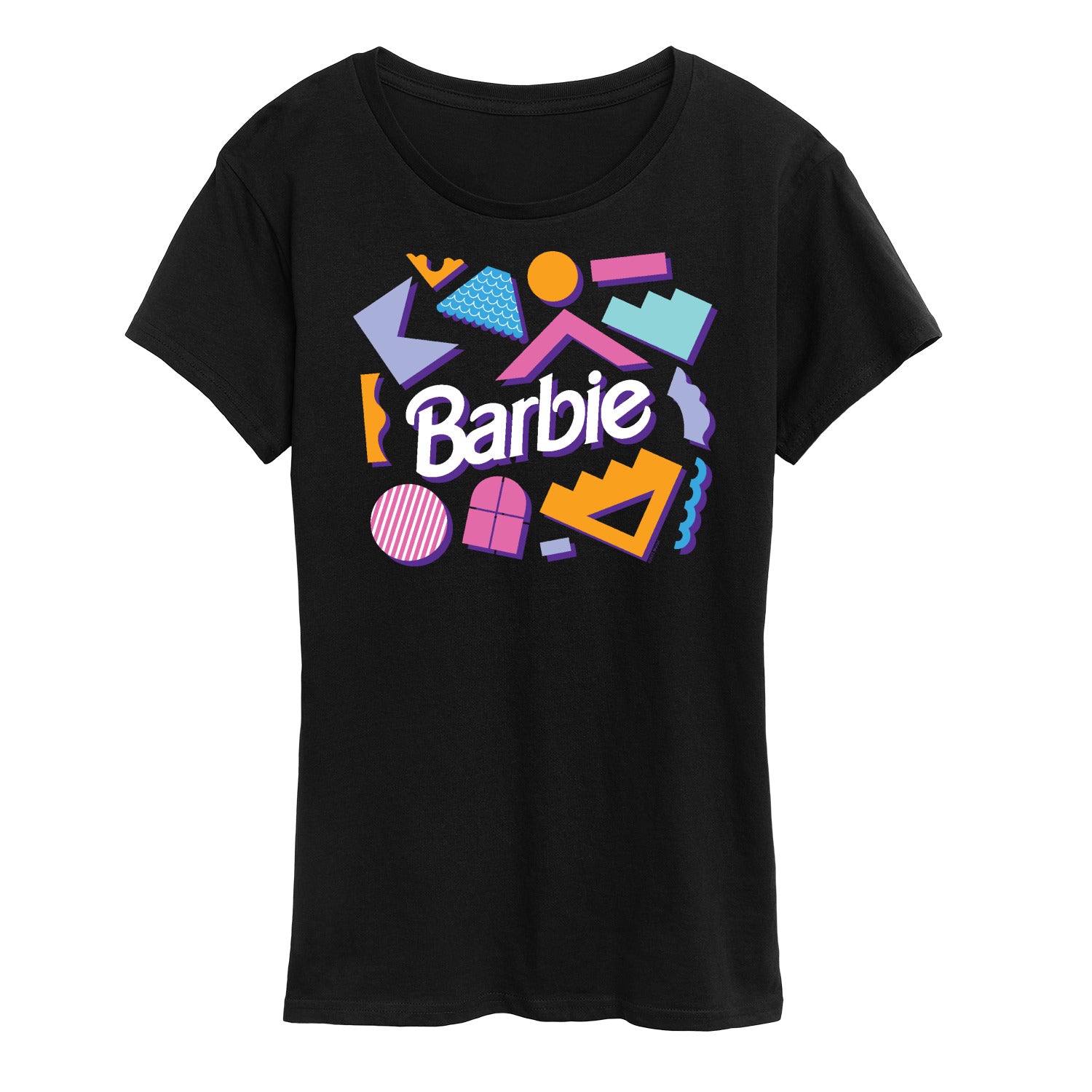 Barbie - Retro Shapes - Women's Short Sleeve Graphic T-Shirt