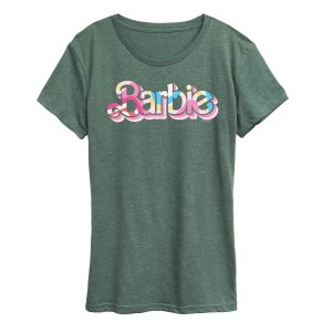 Barbie - Pastel Colored Logo - Women's Short Sleeve Graphic T-Shirt