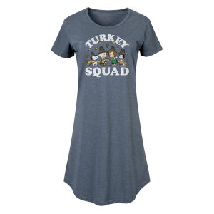 Peanuts - Turkey Squad - Women's Any Way Dress