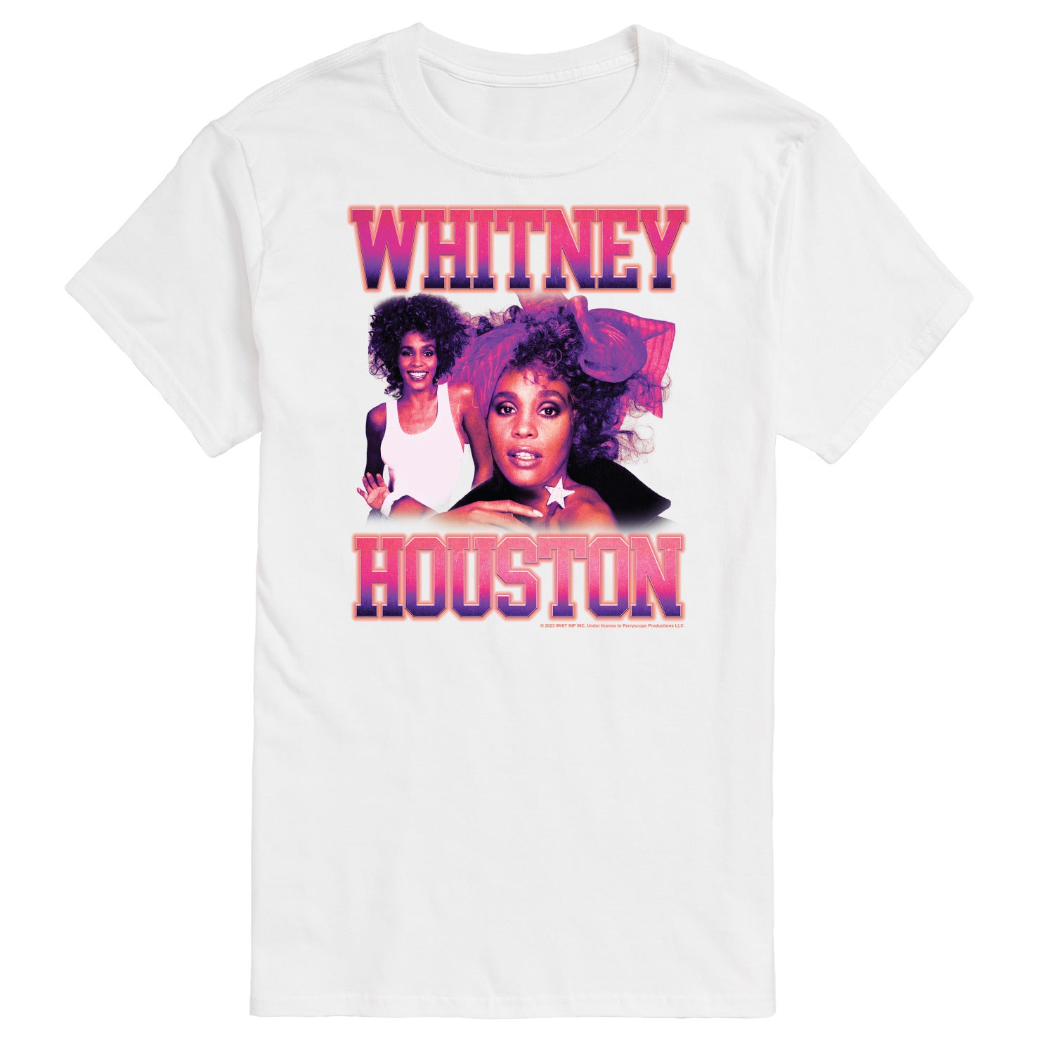 Whitney Houston - Vintage Whitney - Men's Short Sleeve Graphic T-Shirt - Image 3