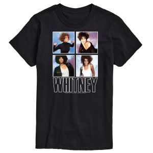 Whitney Houston - Whitney Grid - Men's Short Sleeve Graphic T-Shirt