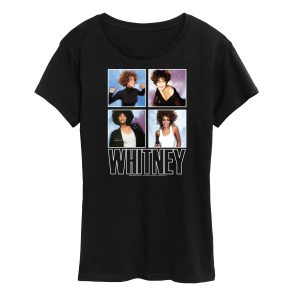 Whitney Houston - Whitney Grid - Women's Short Sleeve Graphic T-Shirt