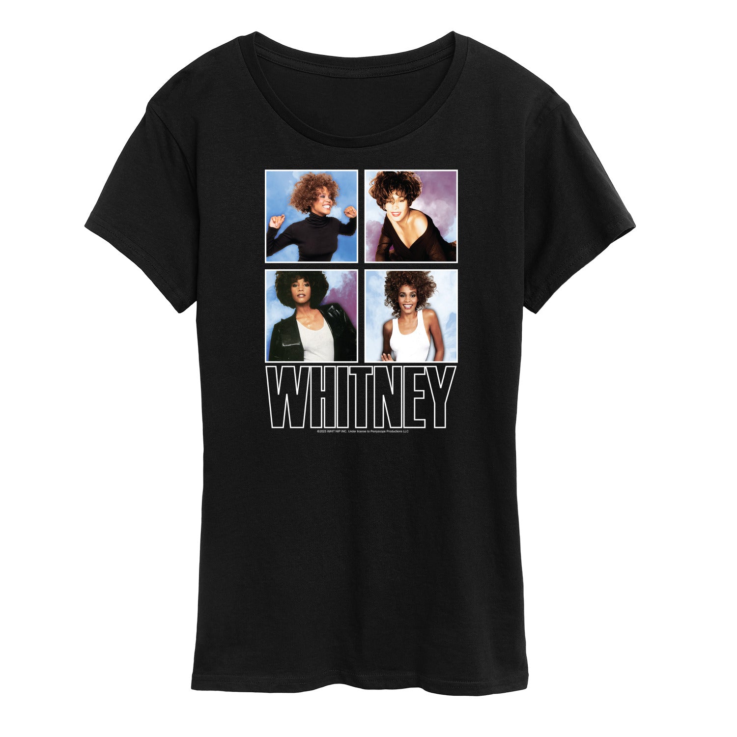 Whitney Houston - Whitney Grid - Women's Short Sleeve Graphic T-Shirt