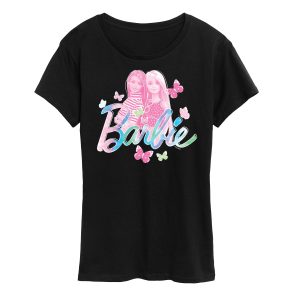 Barbie - Tie Dye & Butterflies - Women's Short Sleeve Graphic T-Shirt