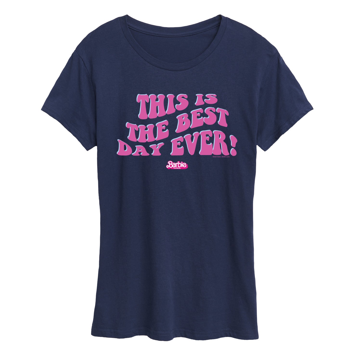 Barbie the Movie - Best Day Ever - Women's Short Sleeve Graphic T-Shirt - Image 3