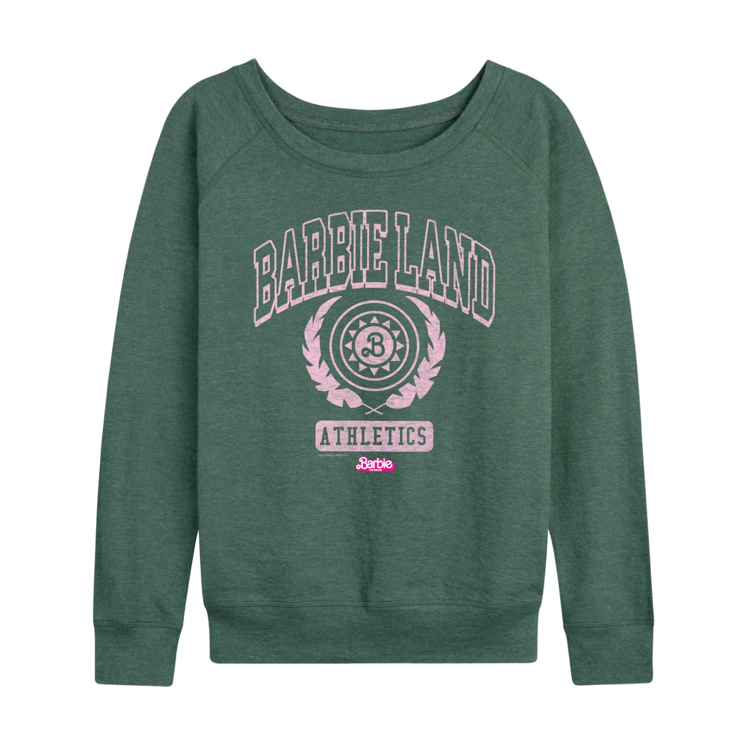 Barbie the Movie - Barbie Land Athletics - Women's Lightweight French Terry Long Sleeve Shirt - Image 2