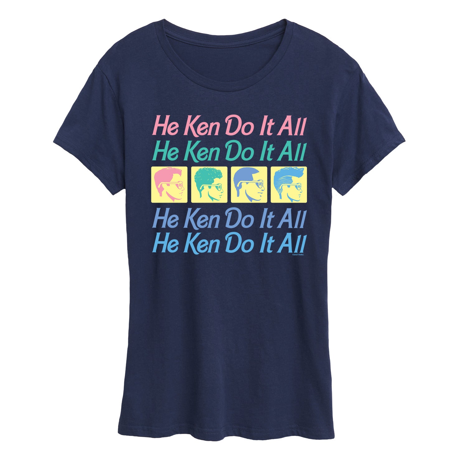 Barbie - He Ken Can Do It All Stacked - Women's Short Sleeve Graphic T-Shirt - Image 2
