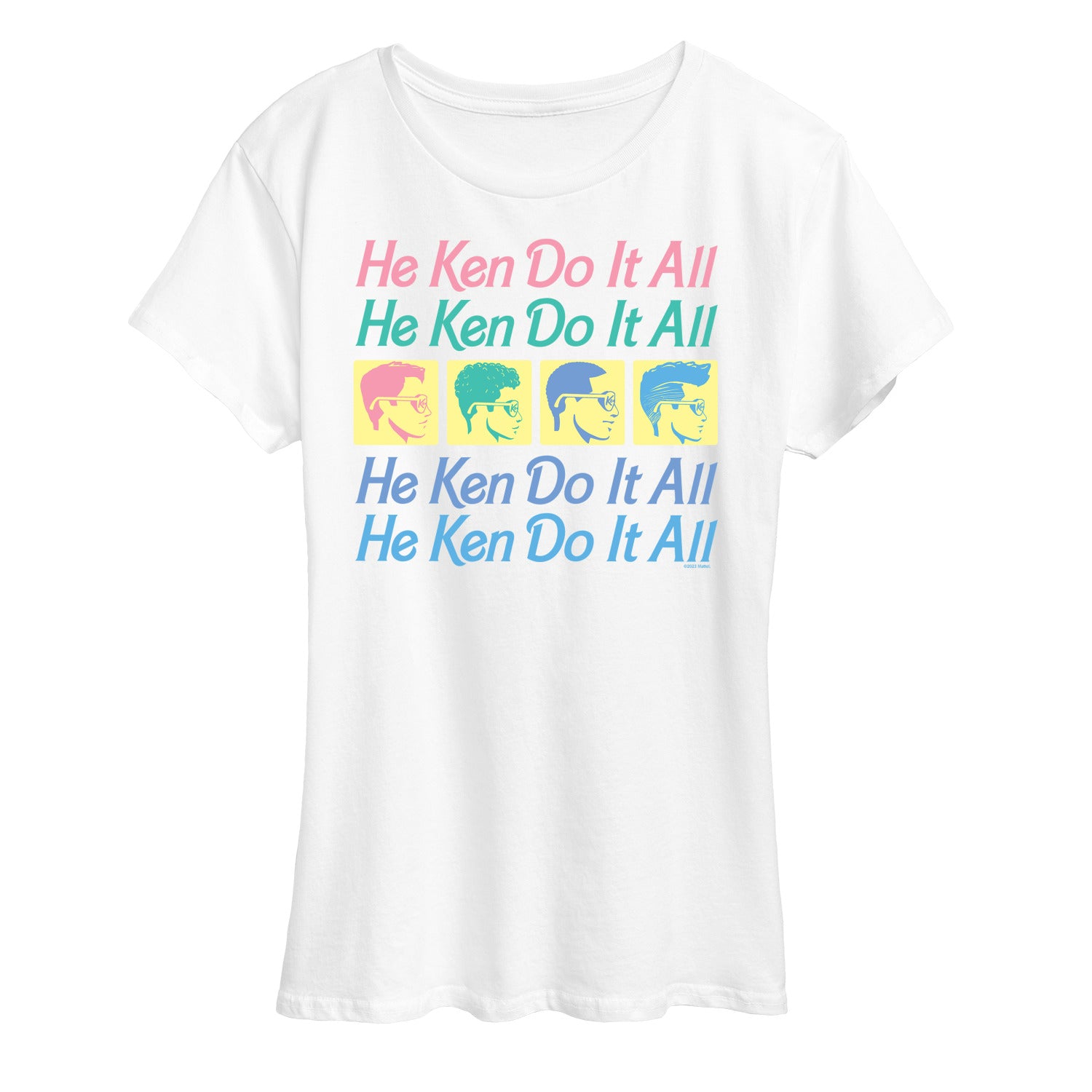 Barbie - He Ken Can Do It All Stacked - Women's Short Sleeve Graphic T-Shirt - Image 3