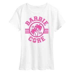 Barbie - Barbiecore Collegiate - Women's Short Sleeve Graphic T-Shirt