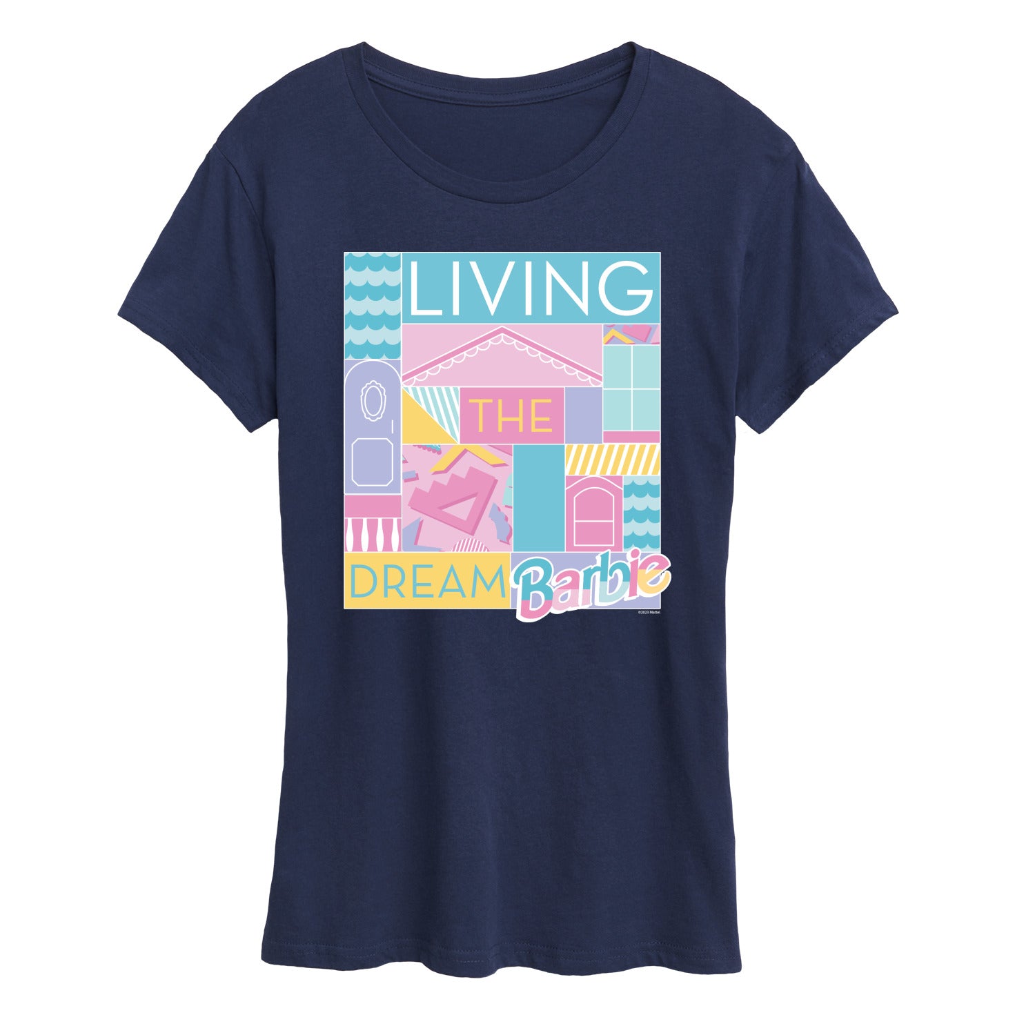 Barbie - Loving & Living the Dream - Women's Short Sleeve Graphic T-Shirt - Image 2