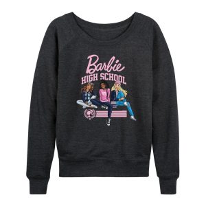 Barbie - High School Dolls - Women's Lightweight French Terry Long Sleeve Shirt