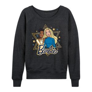 Barbie - Holiday Friends - Women's Lightweight French Terry Long Sleeve Shirt