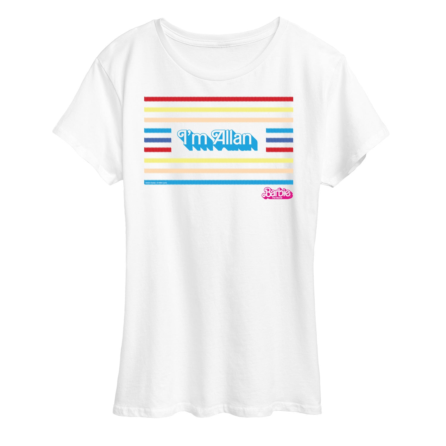 Barbie The Movie - I'm Allan - Women's Short Sleeve Graphic T-Shirt
