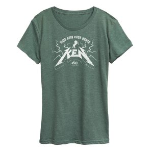 Barbie The Movie - Country Metal Ken  - Women's Short Sleeve Graphic T-Shirt