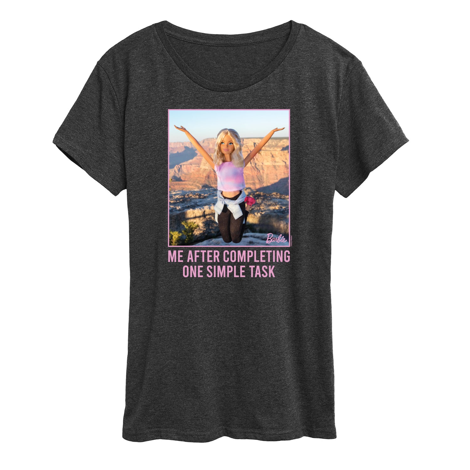 Barbie - One Simple Task - Women's Short Sleeve Graphic T-Shirt - Image 5