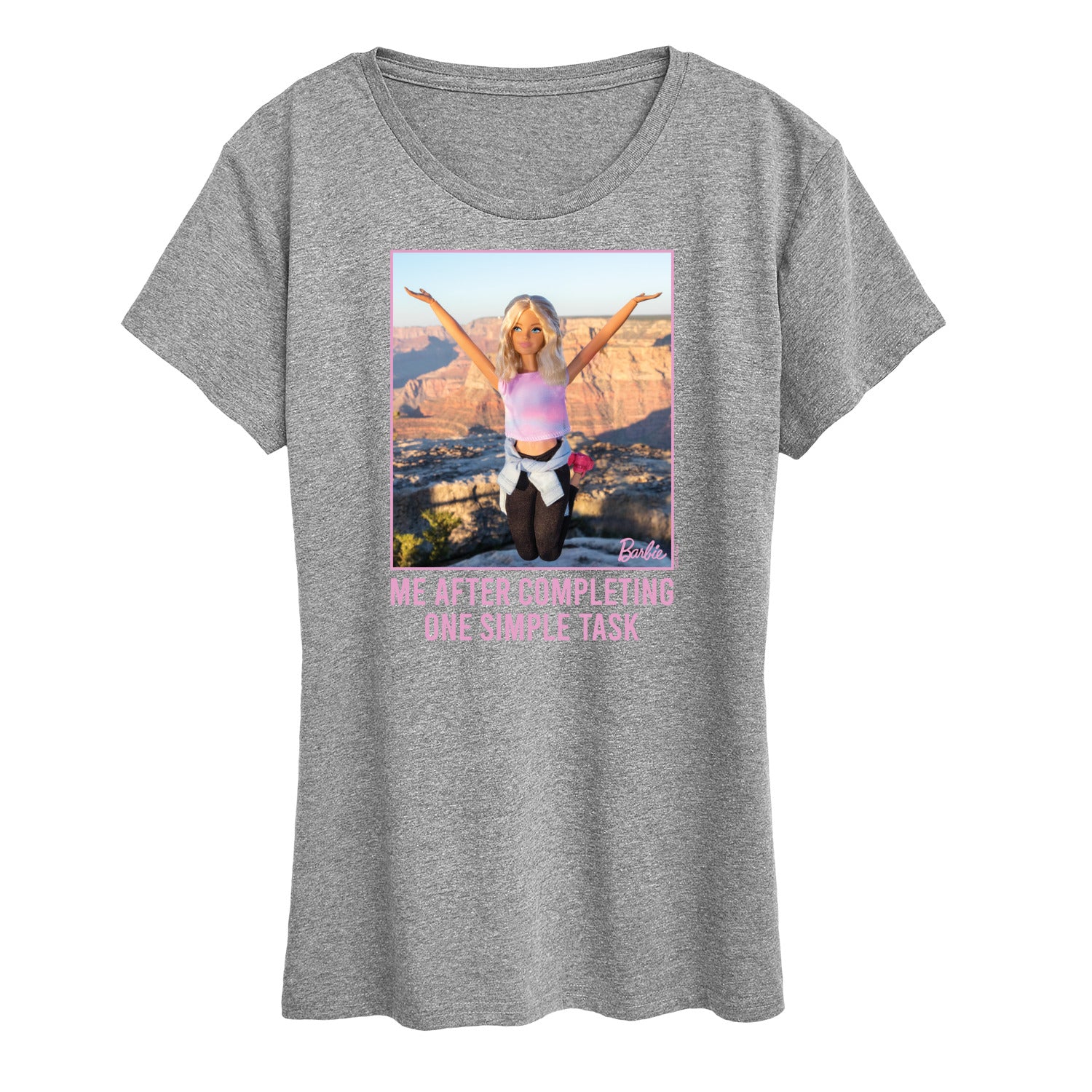 Barbie - One Simple Task - Women's Short Sleeve Graphic T-Shirt - Image 6