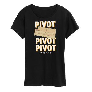 Friends - Pivot Couch - Ladies Short Sleeve Classic Fit Tee