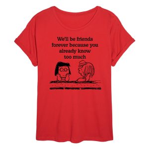 Peanuts - Friends Forever  - Women's Oversized T-Shirt