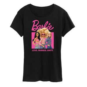 Barbie - Love Friends Unity - Women's Short Sleeve Graphic T-Shirt