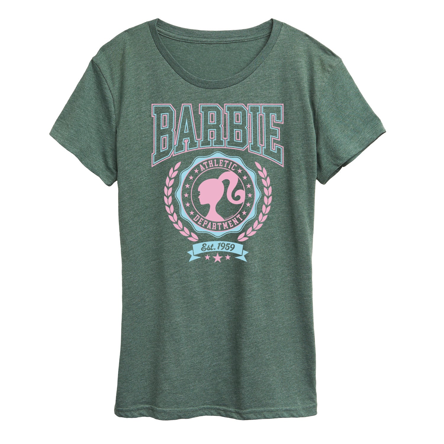 Barbie - Barbie Varsity Ath Dept- Women'S Short Sleeve Graphic T-Shirt - Image 5