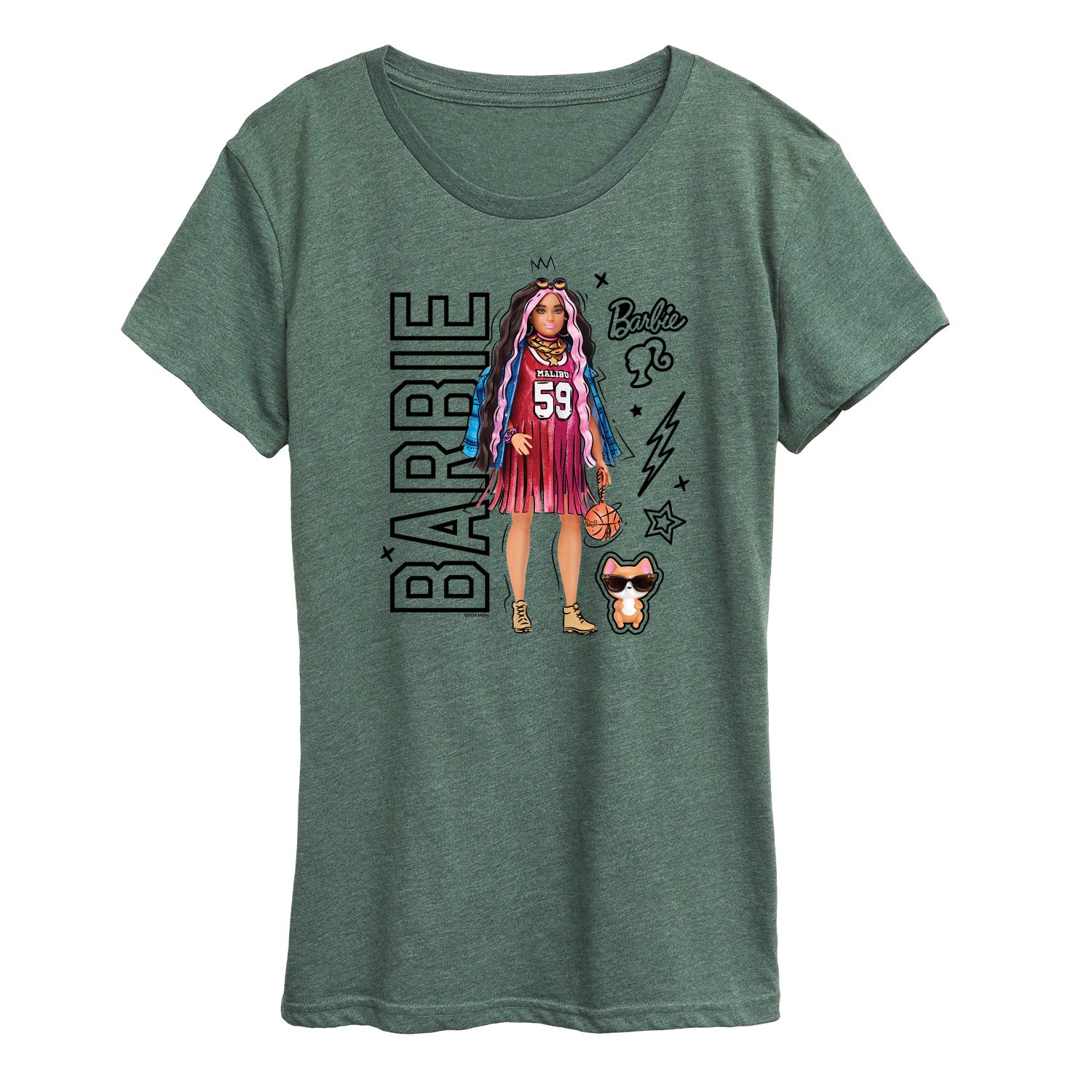 Barbie - Barbie Street Fashion - Women'S Short Sleeve Graphic T-Shirt - Image 4