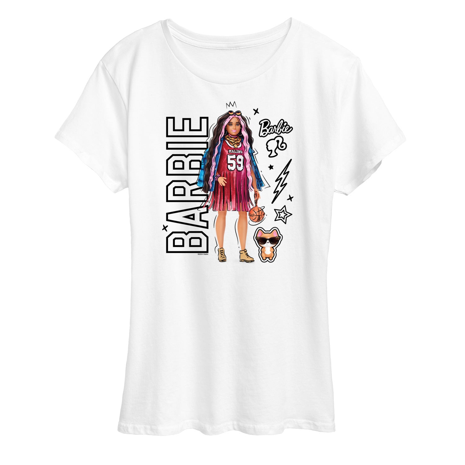 Barbie - Barbie Street Fashion - Women'S Short Sleeve Graphic T-Shirt - Image 3