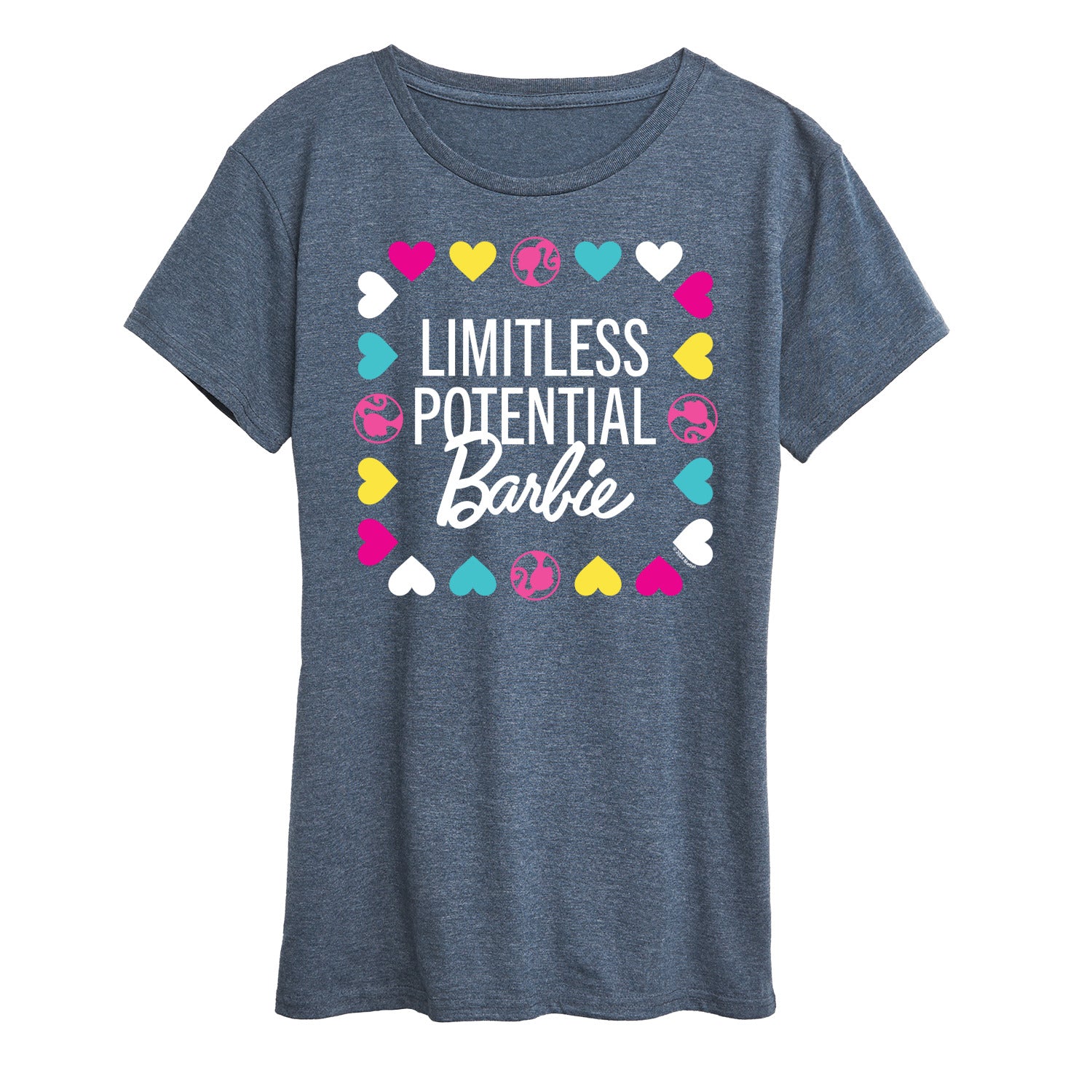 Barbie - Limitless Potential Barbie - Womens Women'S Short Sleeve Graphic T-Shirt - Image 2