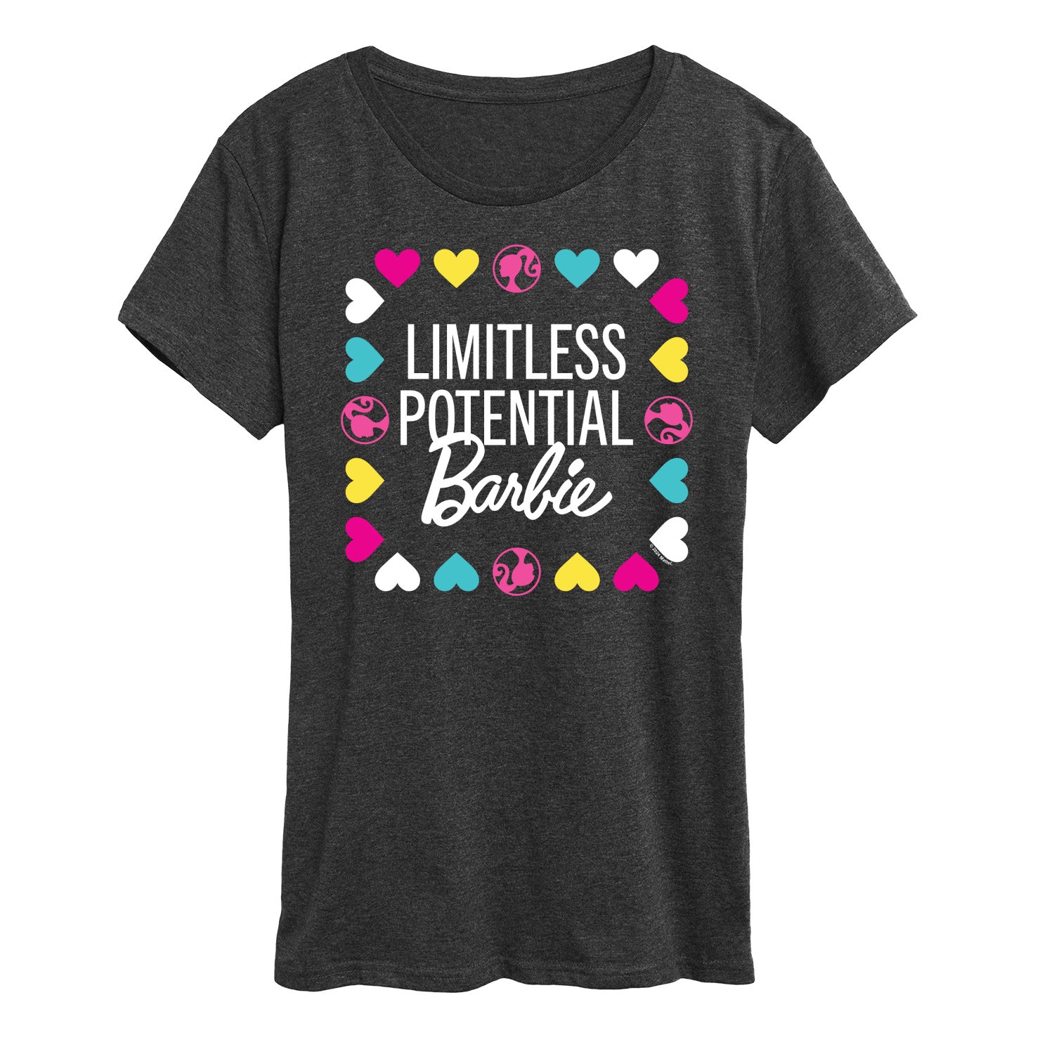 Barbie - Limitless Potential Barbie - Womens Women'S Short Sleeve Graphic T-Shirt - Image 3
