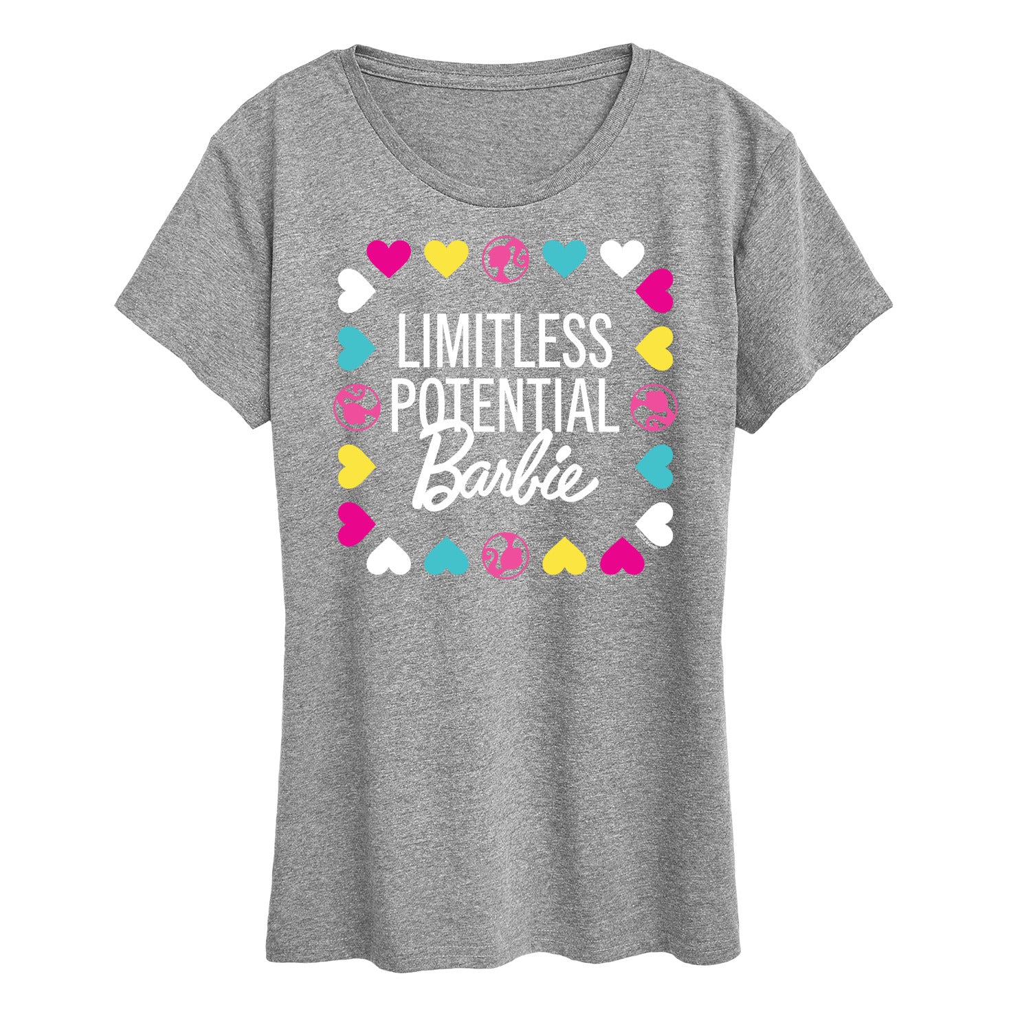 Barbie - Limitless Potential Barbie - Womens Women'S Short Sleeve Graphic T-Shirt - Image 4
