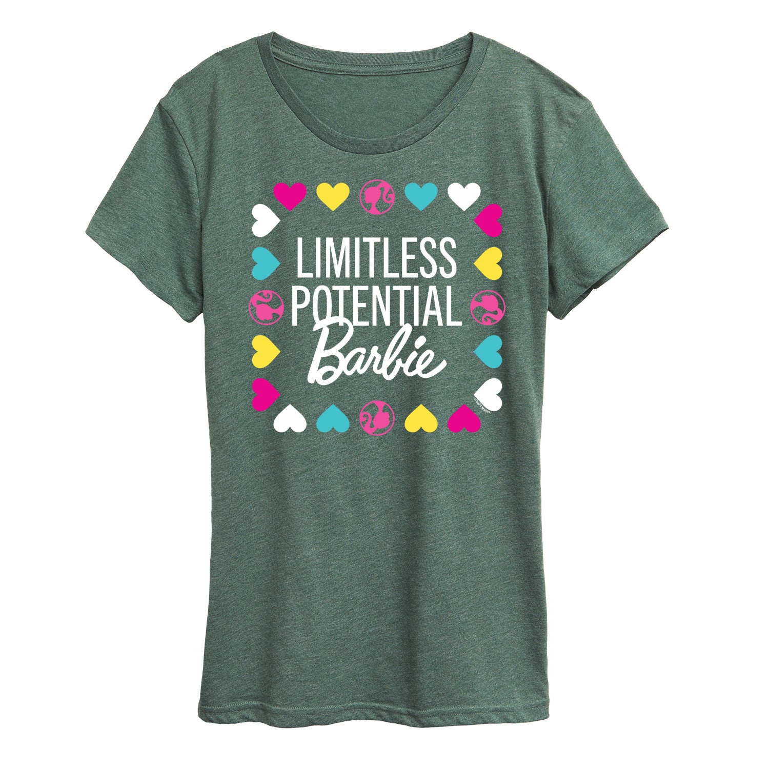Barbie - Limitless Potential Barbie - Womens Women'S Short Sleeve Graphic T-Shirt - Image 5