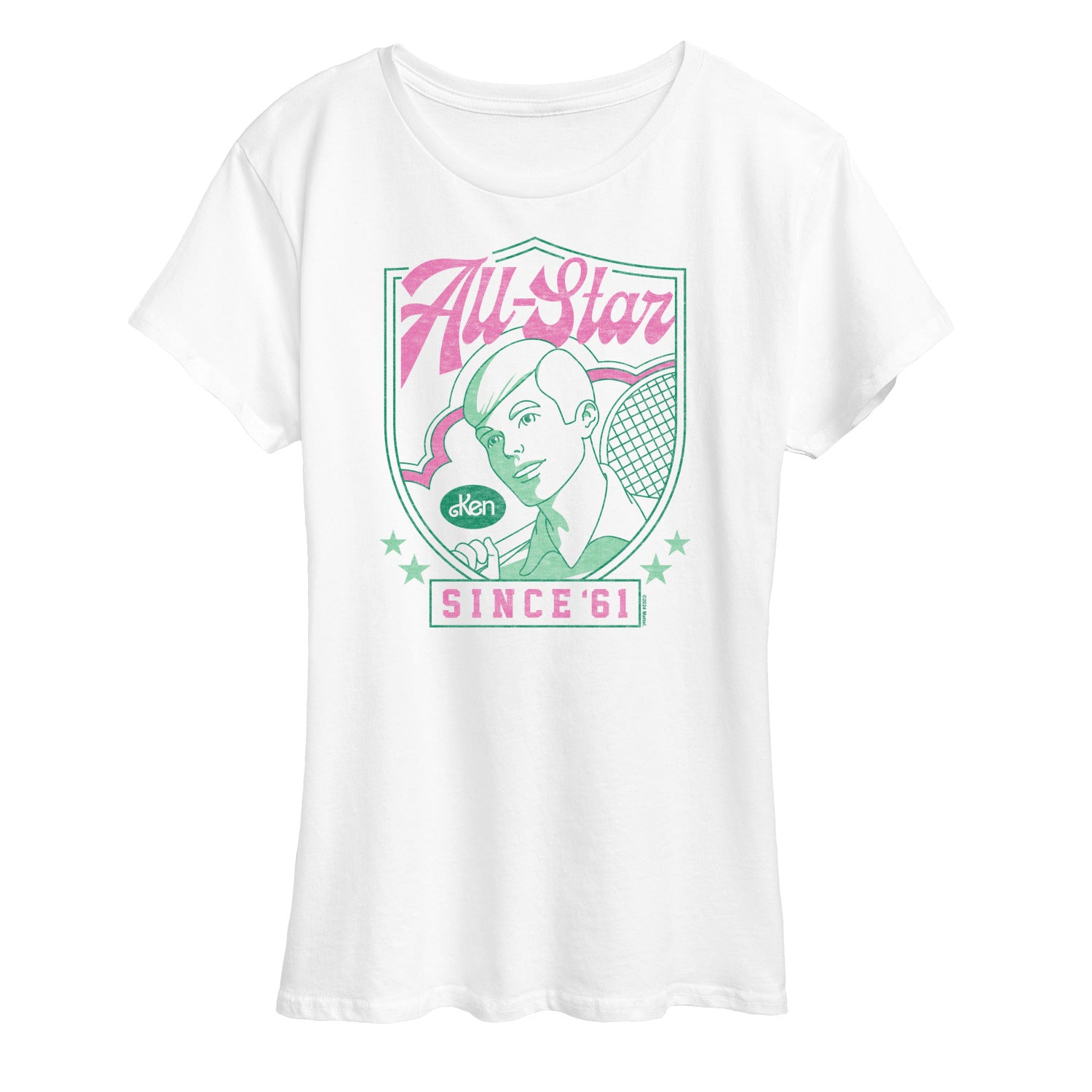 Barbie - All Star Ken - Women'S Short Sleeve Graphic T-Shirt