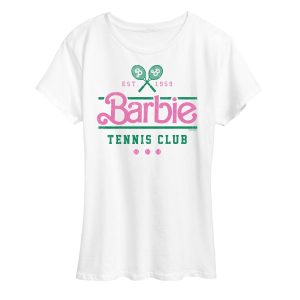 Barbie - Barbie Tennis Club - Women'S Short Sleeve Graphic T-Shirt